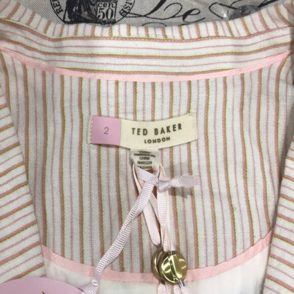 Ted Baker London Stripe Print Blazer - Picture 7 of 12